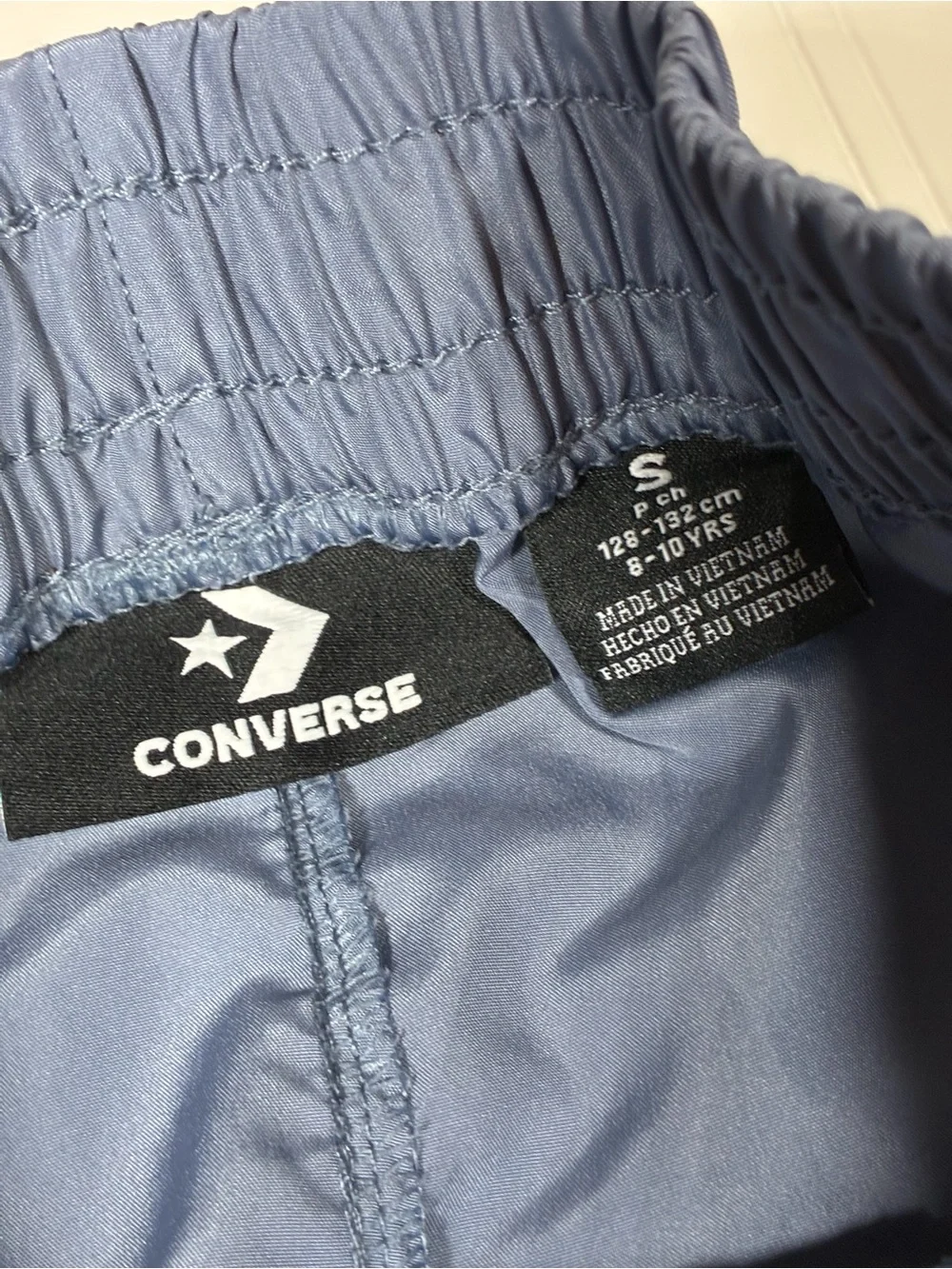 3/$10 Converse Light Blue All Star Shorts